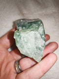 Natural Green & Purple Fluorite Crystal Cluster Raw Mineral Specimen 190g #1