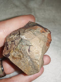 Natural Polychrome Jasper Raw Cut Mineral Specimen Multicolour 60g