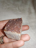 Natural Amethyst & Druzy Quartz Crystal Cluster on Matrix 43g