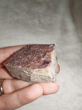 Natural Amethyst & Druzy Quartz Crystal Cluster on Matrix 43g