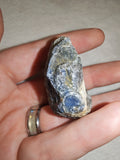 Natural Rough Blue Sapphire Corundum in Matrix Mineral Specimen 58g