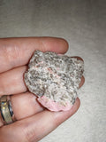 Possible Tugtupite in Matrix Rough Pink Mineral Specimen 31g