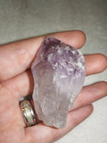 Natural Amethyst Crystal Point Purple Quartz Rough Mineral Specimen 55g