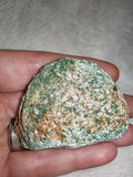 Natural Rough Fuchsite Mica Schist Green Sparkling Mineral Specimen 50g
