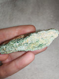 Natural Rough Fuchsite Mica Schist Green Sparkling Mineral Specimen 50g