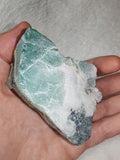 Natural Rainbow Fluorite Rough Mineral Specimen Purple Blue Green 204g