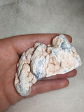 Natural Angelite Rough Stone Blue Anhydrite Mineral Specimen 174g