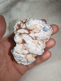 Natural Angelite Rough Stone Blue Anhydrite Mineral Specimen 174g