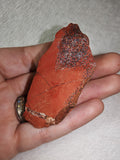 Natural Red Jasper with Hematite & Quartz Rough Mineral Specimen 36g