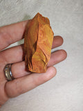 Natural Banded Jasper Rough Stone Red Yellow Ribbon Jasper Specimen 50g