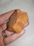 Natural Banded Jasper Rough Stone Red Yellow Ribbon Jasper Specimen 50g