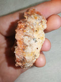 Iron-Stained Baryte Barite Bladed Rosette Crystal Cluster Mineral Specimen 82g