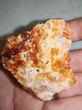 Iron-Stained Baryte Barite Bladed Rosette Crystal Cluster Mineral Specimen 82g