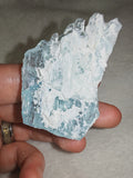 Natural Blue Celestite Celestine Crystal Mineral Specimen on Matrix 28g