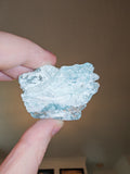 Natural Blue Celestite Celestine Crystal Mineral Specimen on Matrix 28g