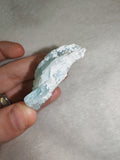 Natural Blue Celestite Celestine Crystal Mineral Specimen on Matrix 28g