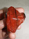 Raw Mahogany Obsidian Specimen | Natural Red Brown Volcanic Glass | 36g