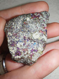 Peacock Ore Bornite / Chalcopyrite Iridescent Rough Mineral Specimen 49g