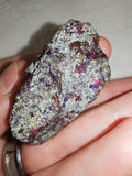 Peacock Ore Bornite / Chalcopyrite Iridescent Rough Mineral Specimen 49g
