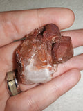Hematoid Quartz with Hematite | Natural Red Quartz Crystal Specimen | 25g