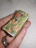 Natural Unakite Rough Mineral Specimen | Epidote Feldspar & Quartz 62g