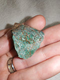 Natural Chrysocolla in Matrix Rough Copper Mineral Specimen 23g
