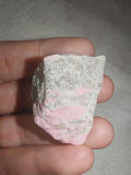 Natural Manganoan Calcite (Manganocalcite) in Matrix – Pink Mineral Specimen 20g