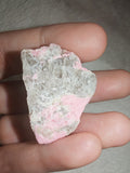 Natural Manganoan Calcite (Manganocalcite) in Matrix – Pink Mineral Specimen 20g