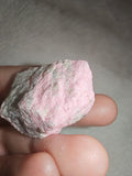 Natural Manganoan Calcite (Manganocalcite) in Matrix – Pink Mineral Specimen 20g