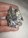 Mixed Sulphide Mineral Specimen with Calcite/Feldspar Matrix – 78g