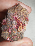 Natural Erythrite Cobalt Bloom on Matrix Mineral Specimen – 24g