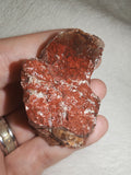 Natural Red Hematoid Quartz Iron Oxide Raw Mineral Specimen 50g