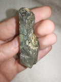 Natural Rough Labradorite Mineral Specimen Blue Green Flash 27g