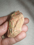 Natural Rough Unakite Pink Feldspar Green Epidote Mineral Specimen 45g