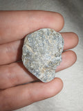 Blue Apatite in Matrix Rough Natural Mineral Specimen 19g