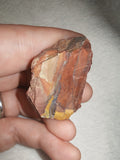 Mookaite Jasper Raw Mineral Specimen Red Yellow Cream Natural Stone 19g