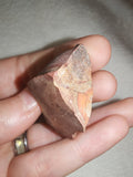 Mookaite Jasper Raw Mineral Specimen Red Yellow Cream Natural Stone 19g