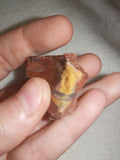 Mookaite Jasper Raw Mineral Specimen Red Yellow Cream Natural Stone 19g
