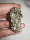 Pyrite Crystal Cluster Natural Metallic Mineral Specimen Fool's Gold 41g