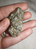 Pyrite Crystal Cluster Natural Metallic Mineral Specimen Fool's Gold 41g