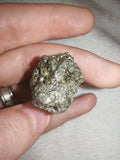Pyrite Crystal Cluster Natural Metallic Mineral Specimen Fool's Gold 41g