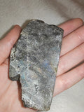 Raw Labradorite Natural Mineral Specimen Blue Flash Labradorescence 151g