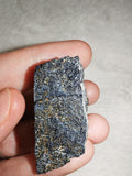 Black Tourmaline Schorl in Matrix Raw Natural Mineral Crystal Specimen 25g
