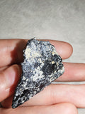 Black Tourmaline Schorl in Matrix Raw Natural Mineral Crystal Specimen 25g