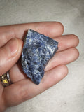 Sodalite Rough Natural Blue Mineral Crystal Specimen 13g