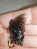 Natural Brown Smoky Obsidian Raw Volcanic Glass Mineral Specimen 6g