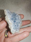 Blue Celestite Celestine Crystal Cluster Natural Mineral Specimen 83g