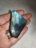 Labradorite Blue Flash Natural Crystal Mineral Specimen 37g