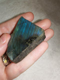 Labradorite Blue Flash Natural Crystal Mineral Specimen 37g