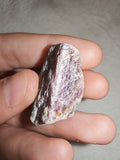 Natural Raw Rhodonite Mineral Specimen Pink Purple Manganese Stone 22g